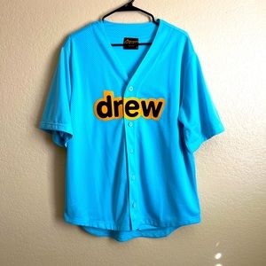 Drew House button up jersey T shirt